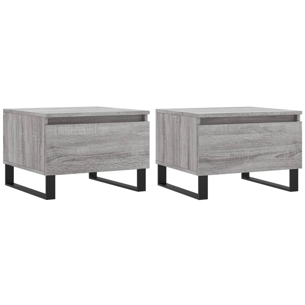 Stolići za kavu 2kom boja hrast 50x46x35cm od konstruirano drva