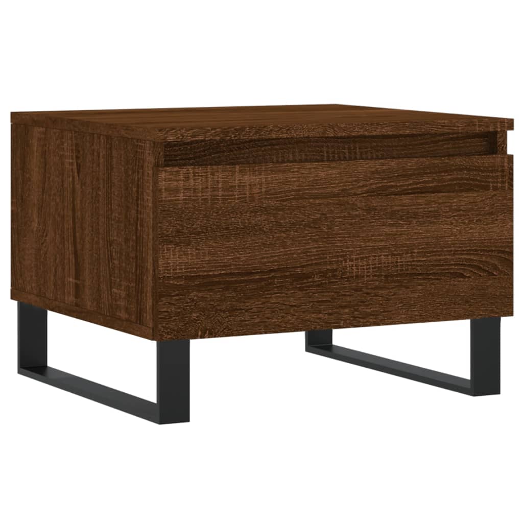 Stolići za kavu 2 kom boja hrasta 50x46x35 cm konstruirano drvo