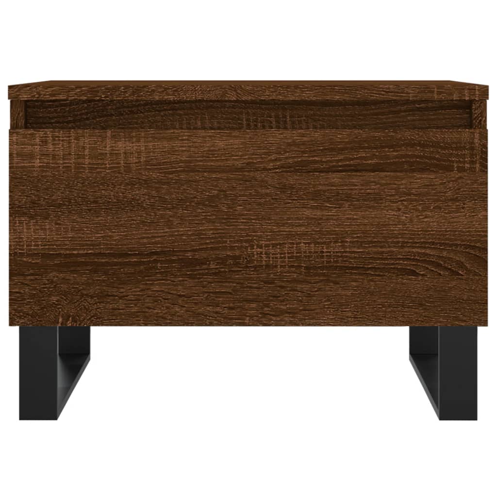 Stolići za kavu 2 kom boja hrasta 50x46x35 cm konstruirano drvo