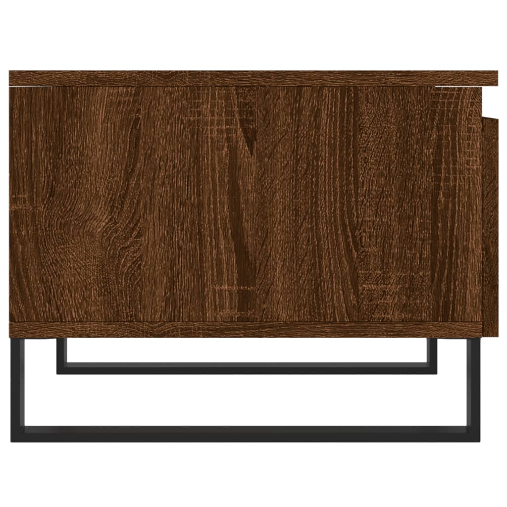 Stolići za kavu 2 kom boja hrasta 50x46x35 cm konstruirano drvo
