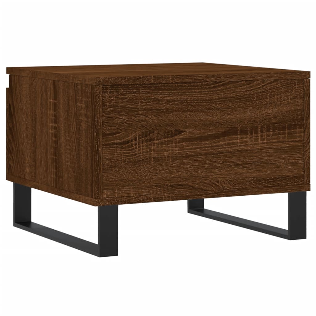 Stolići za kavu 2 kom boja hrasta 50x46x35 cm konstruirano drvo