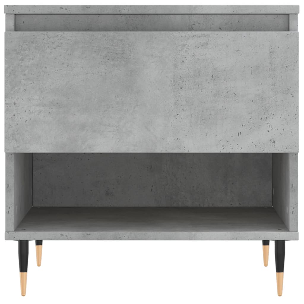 Stolići za kavu 2 kom boja betona 50x46x50 cm konstruirano drvo