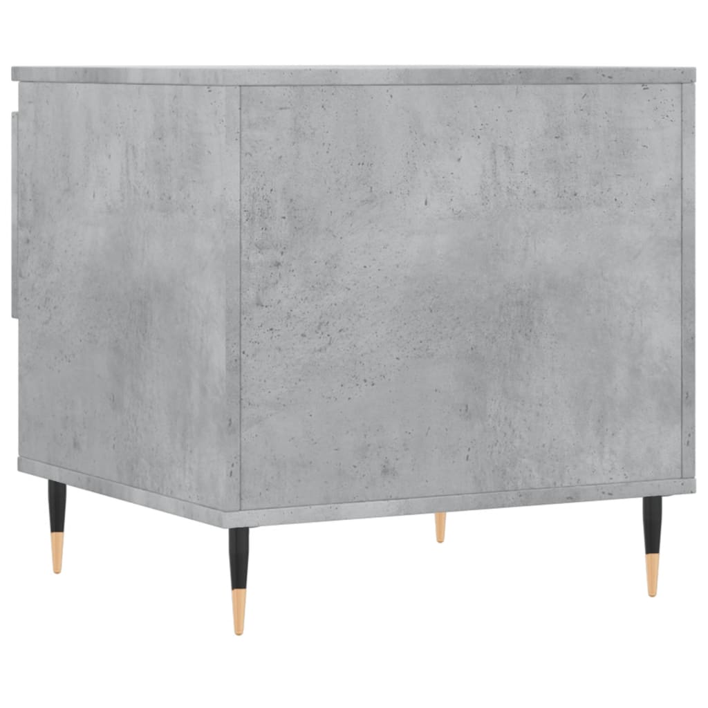 Stolići za kavu 2 kom boja betona 50x46x50 cm konstruirano drvo