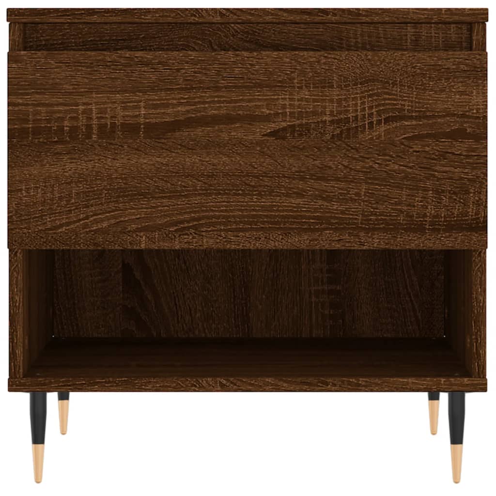 Stolići za kavu 2 kom boja hrasta 50x46x50 cm konstruirano drvo