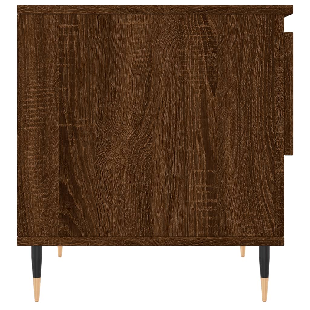 Stolići za kavu 2 kom boja hrasta 50x46x50 cm konstruirano drvo