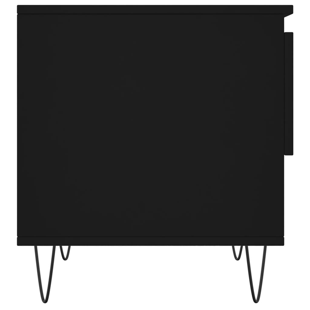 Stolići za kavu 2 kom crni 50x46x50 cm od konstruiranog drva