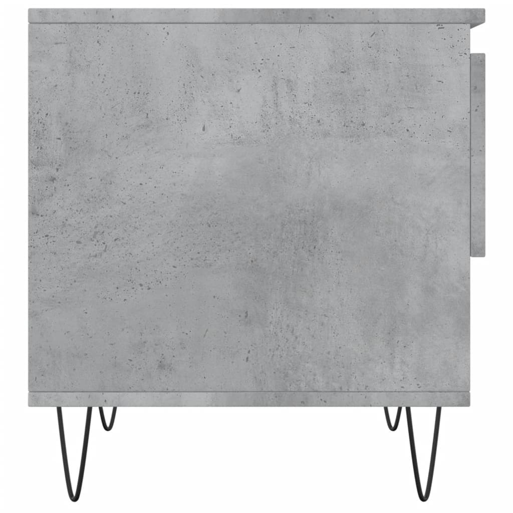 Stolići za kavu 2 kom boja betona 50x46x50 cm konstruirano drvo
