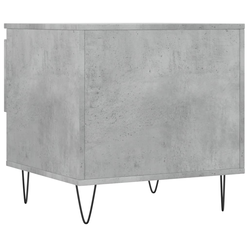 Stolići za kavu 2 kom boja betona 50x46x50 cm konstruirano drvo