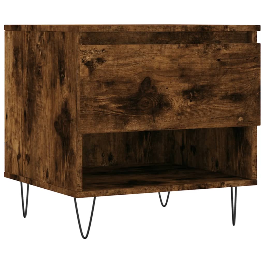 Stolići za kavu 2 kom boja hrasta 50x46x50 cm konstruirano drvo