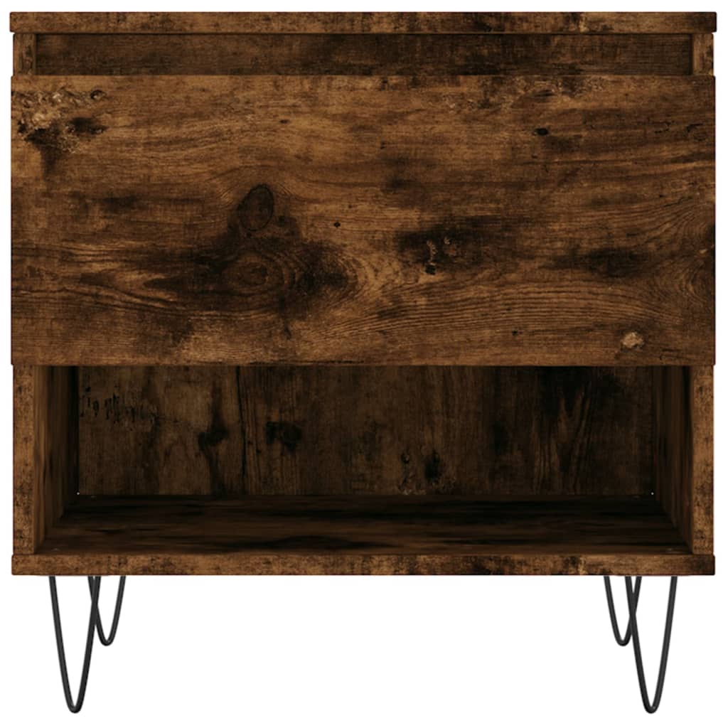 Stolići za kavu 2 kom boja hrasta 50x46x50 cm konstruirano drvo