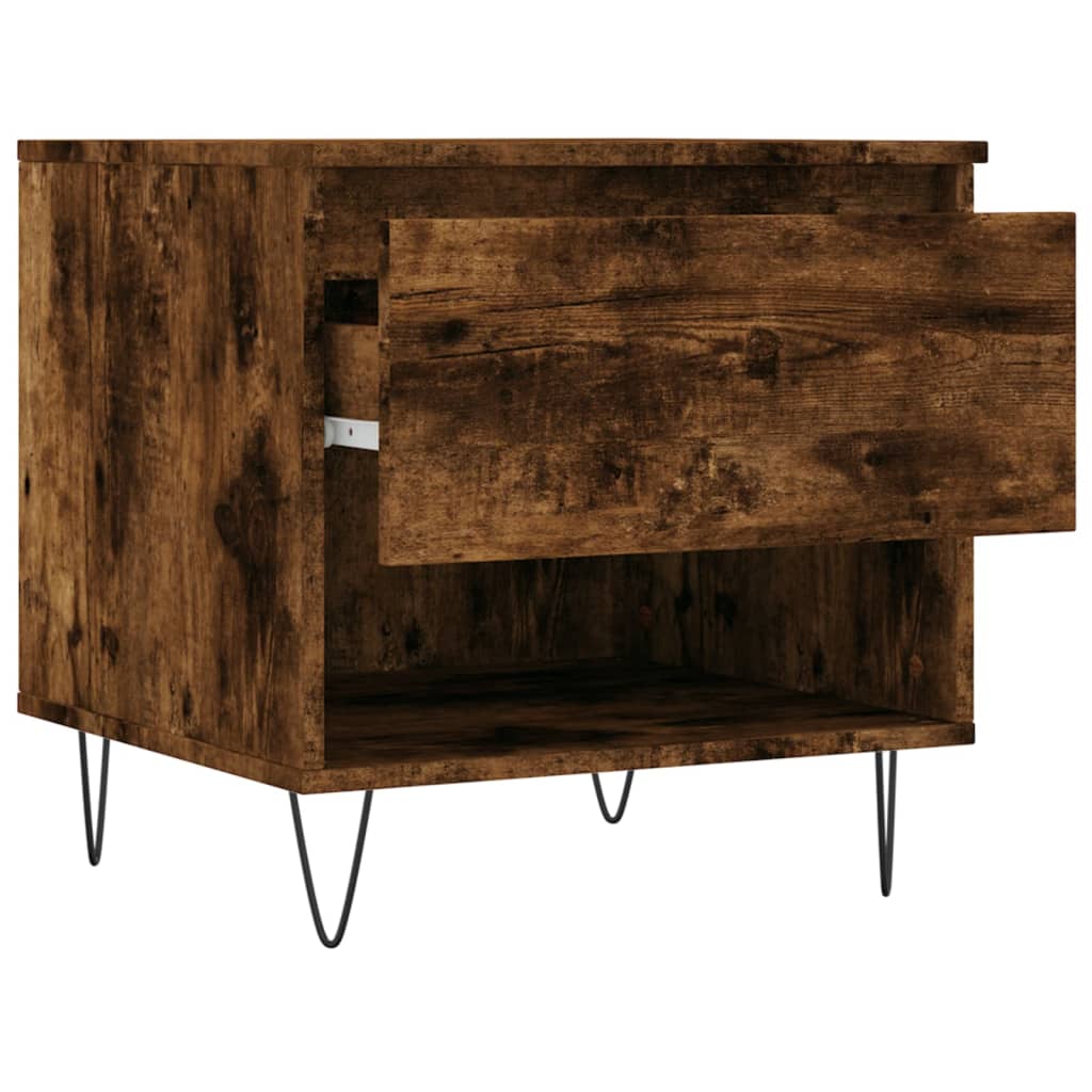 Stolići za kavu 2 kom boja hrasta 50x46x50 cm konstruirano drvo