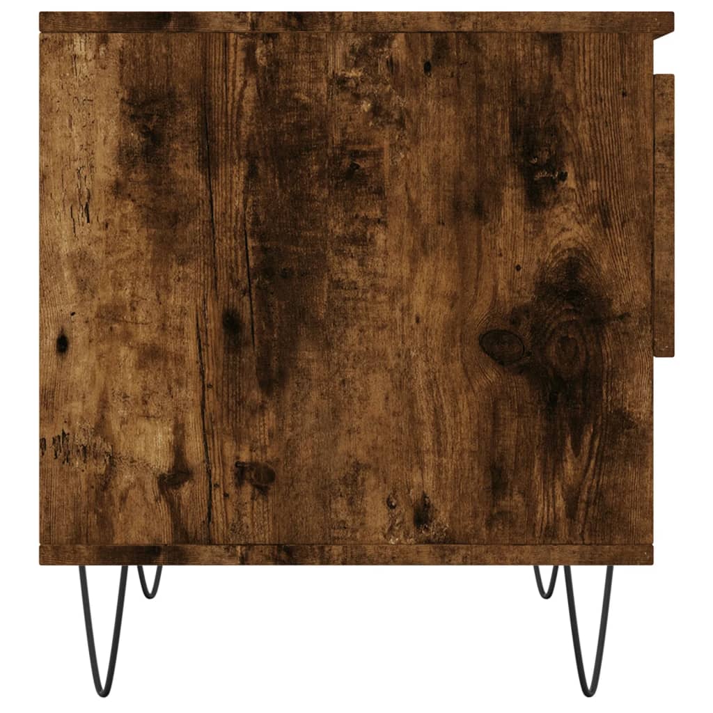 Stolići za kavu 2 kom boja hrasta 50x46x50 cm konstruirano drvo