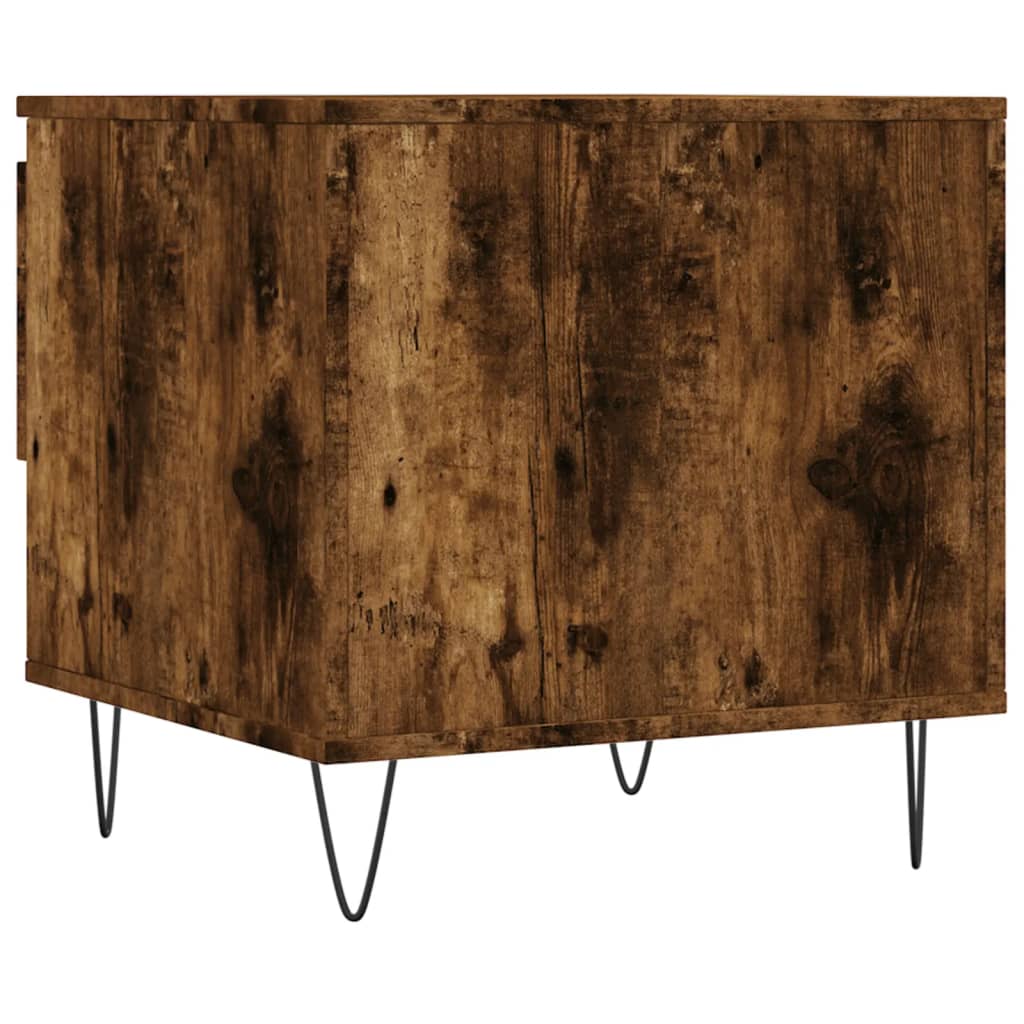 Stolići za kavu 2 kom boja hrasta 50x46x50 cm konstruirano drvo