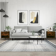 Stolići za kavu 2 kom boja hrasta 50x46x50 cm konstruirano drvo