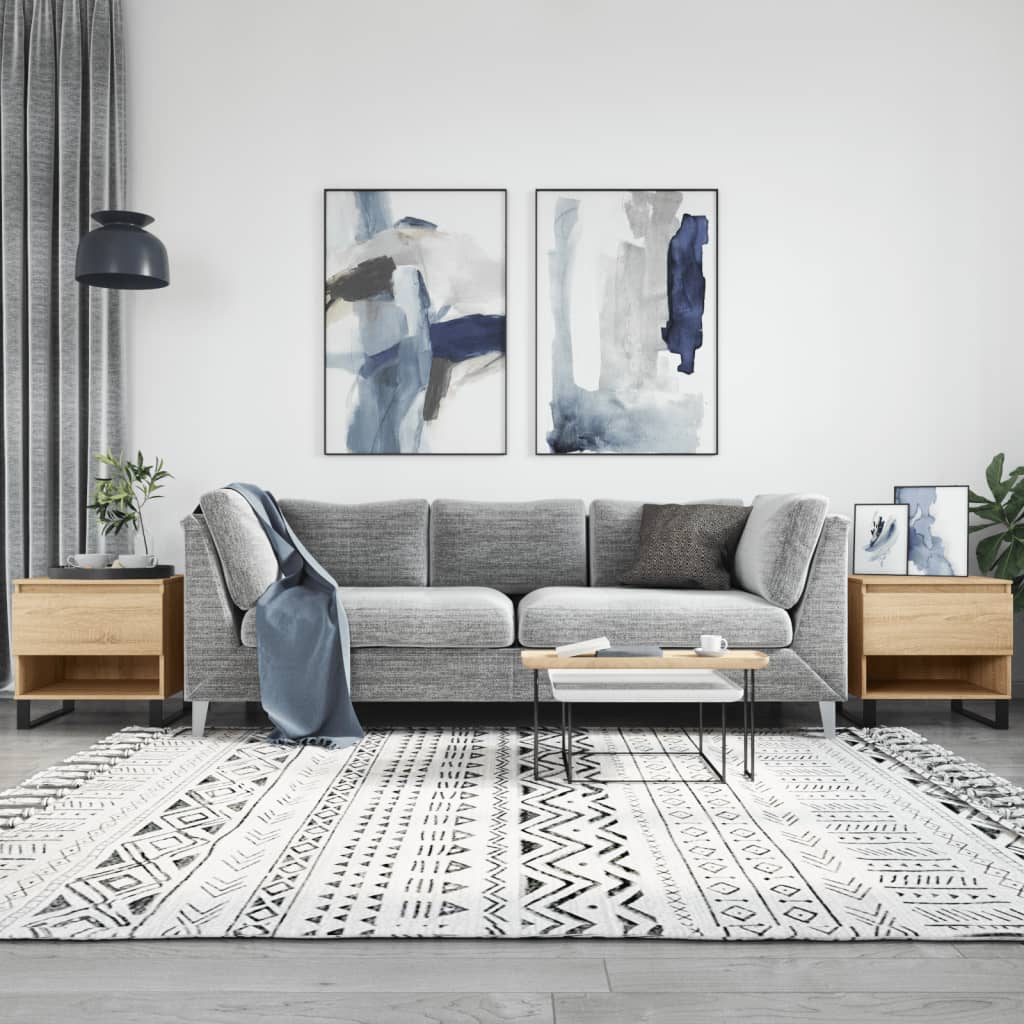 Stolići za kavu boja hrast 50x46x50 cm konstruirano drvo