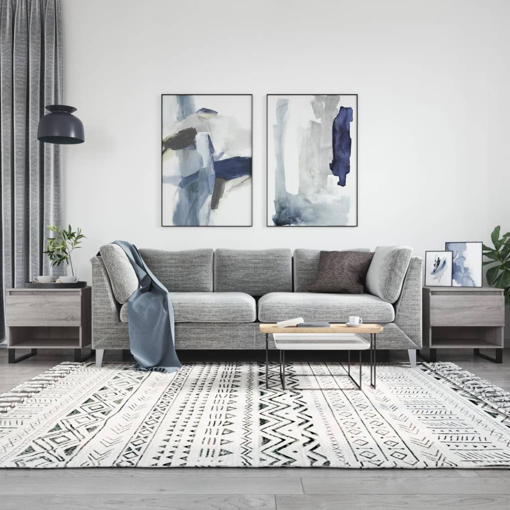 Stolići za kavu 2 kom boja hrast 50x46x50 cm konstruirano drvo