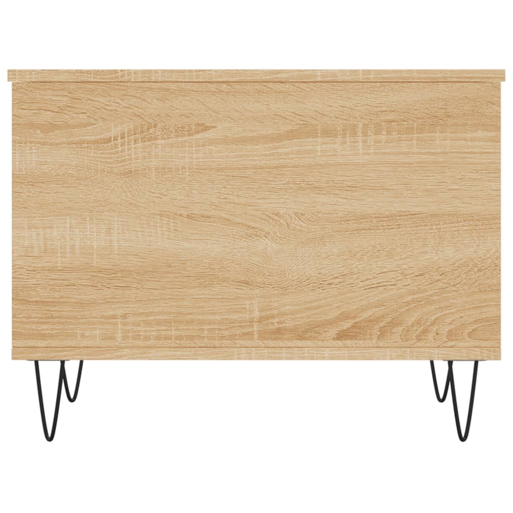 Stolić za kavu boja hrasta 60 x 44,5 x 45 cm konstruirano drvo
