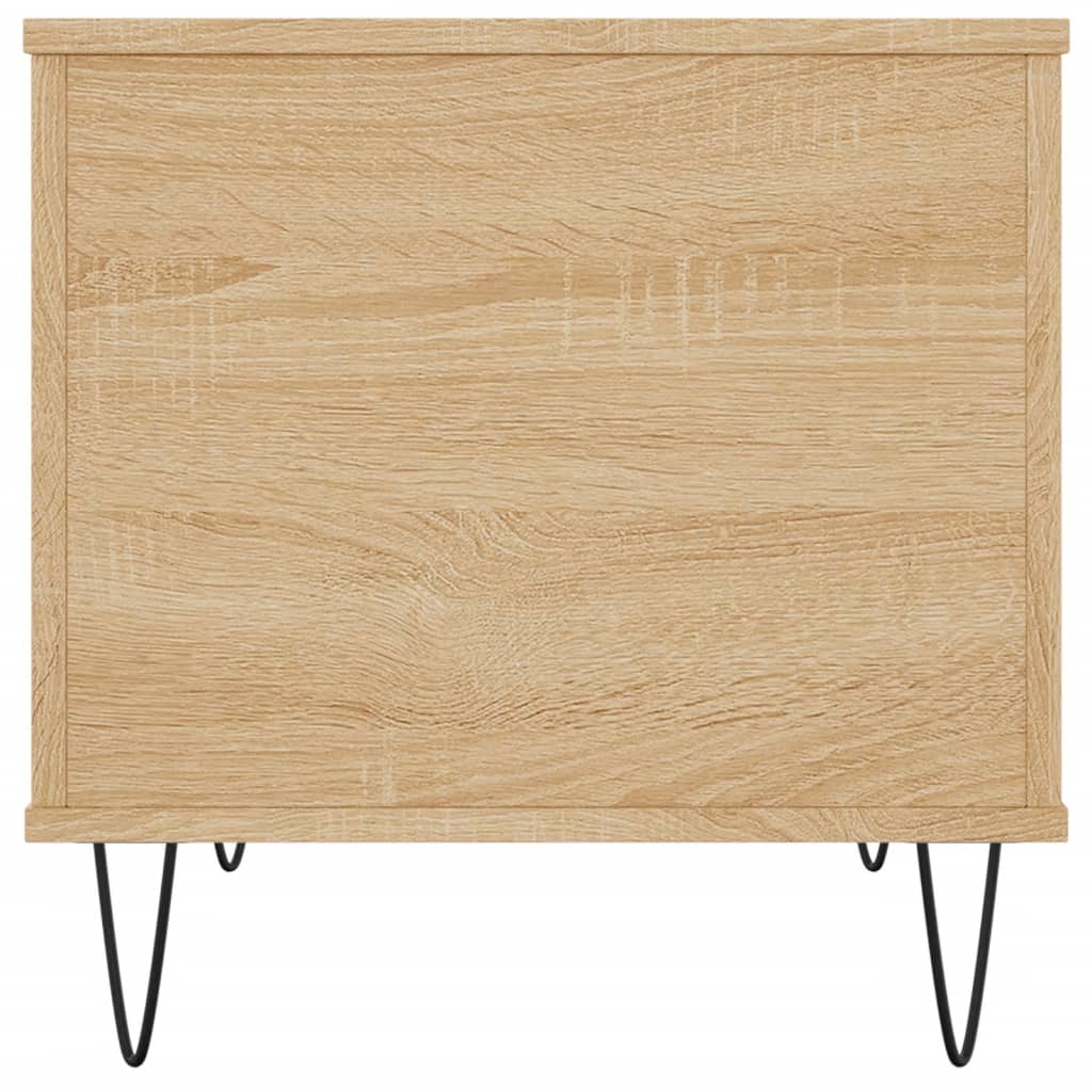 Stolić za kavu boja hrasta 60 x 44,5 x 45 cm konstruirano drvo