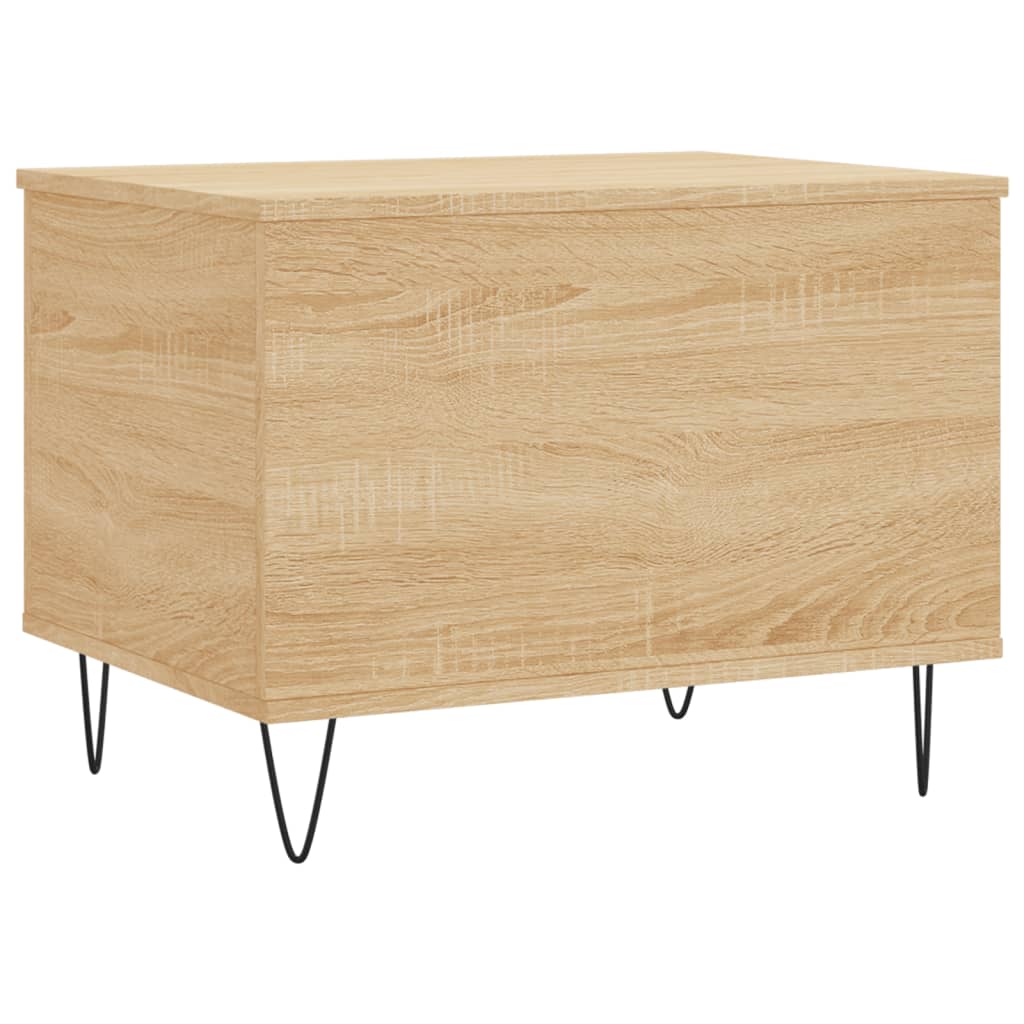 Stolić za kavu boja hrasta 60 x 44,5 x 45 cm konstruirano drvo