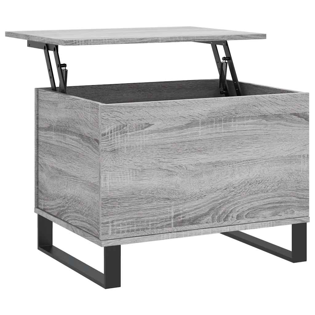 Stolić za kavu boja hrasta 60 x 44,5 x 45 cm konstruirano drvo