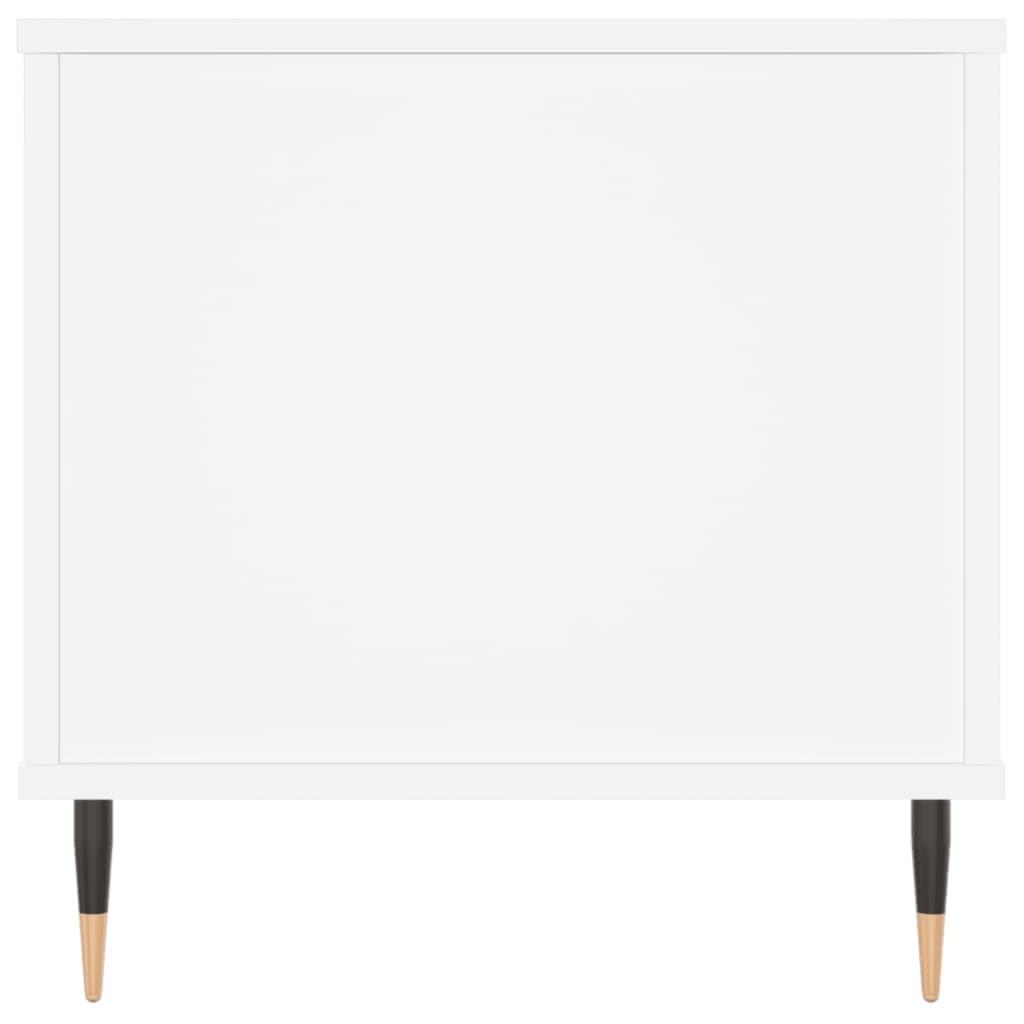 Stolić za kavu bijeli 90 x 44,5 x 45 cm od konstruiranog drva