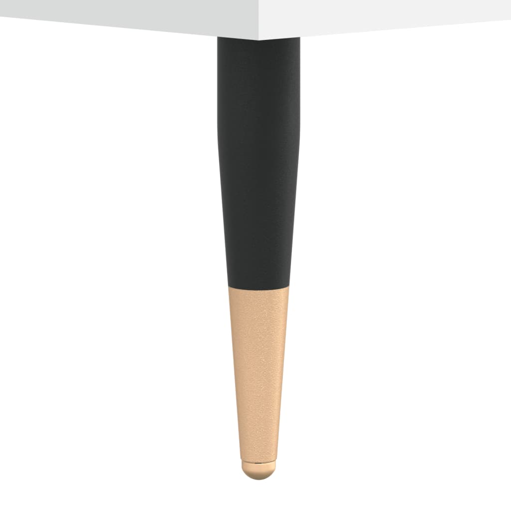 Stolić za kavu bijeli 90 x 44,5 x 45 cm od konstruiranog drva