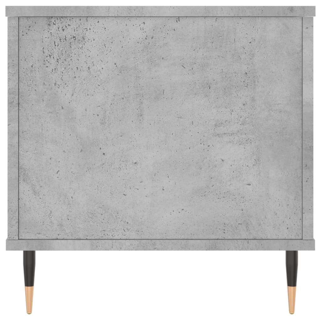 Stolić za kavu siva boja betona 90x44,5x45 cm konstruirano drvo