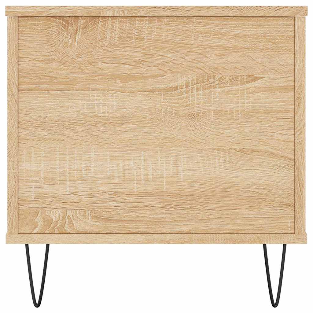 Stolić za kavu boja hrasta 90 x 44,5 x 45 cm konstruirano drvo