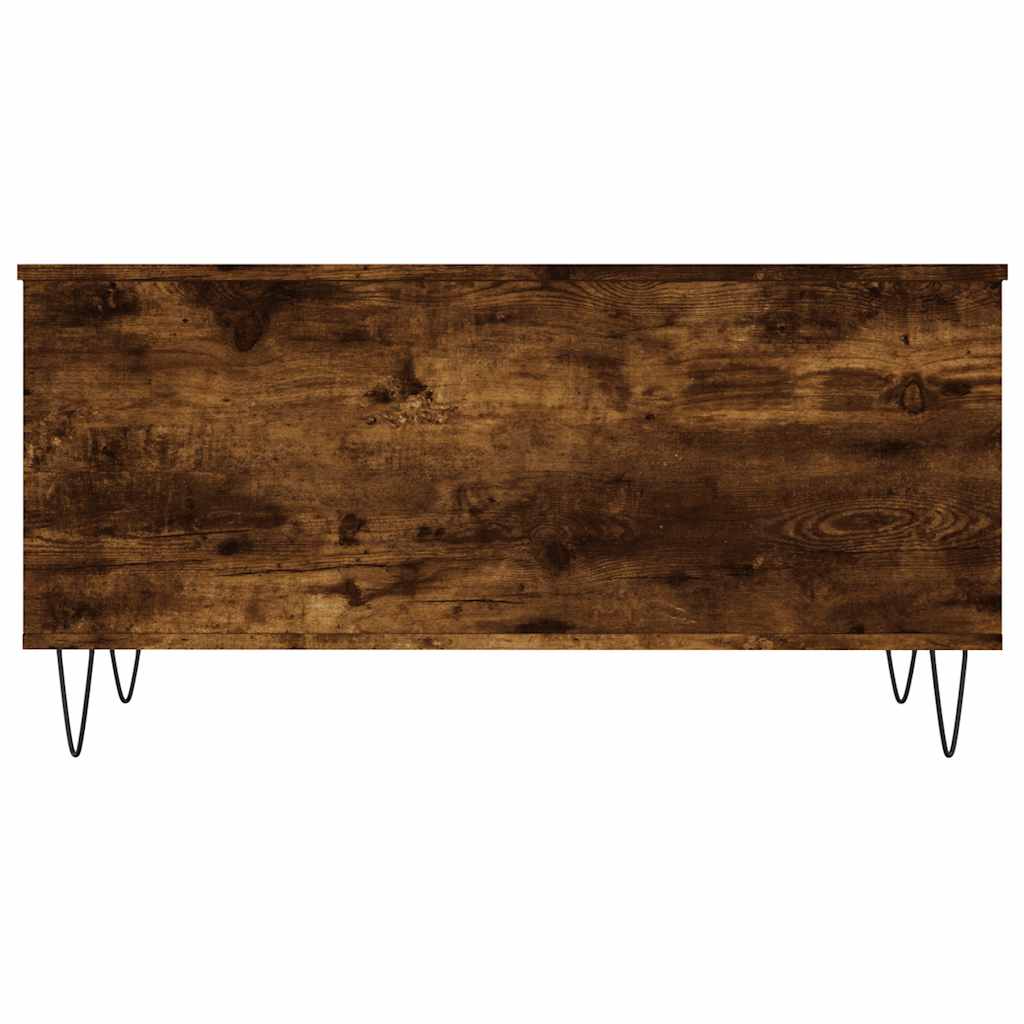 Stolić za kavu boja hrasta 90 x 44,5 x 45 cm konstruirano drvo