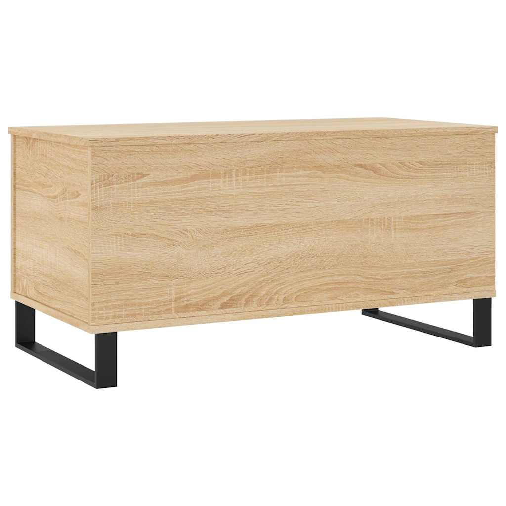 Stolić za kavu boja hrasta 90 x 44,5 x 45 cm konstruirano drvo