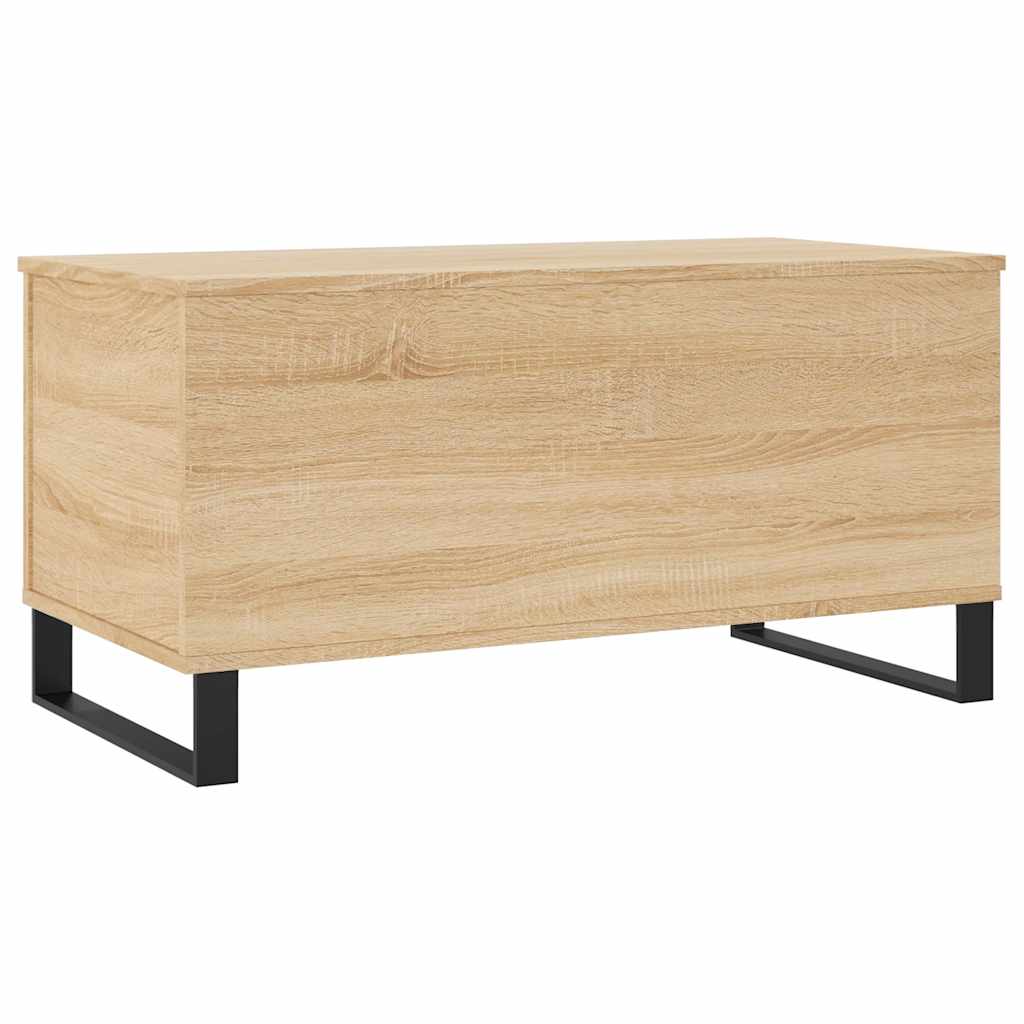 Stolić za kavu boja hrasta 90 x 44,5 x 45 cm konstruirano drvo