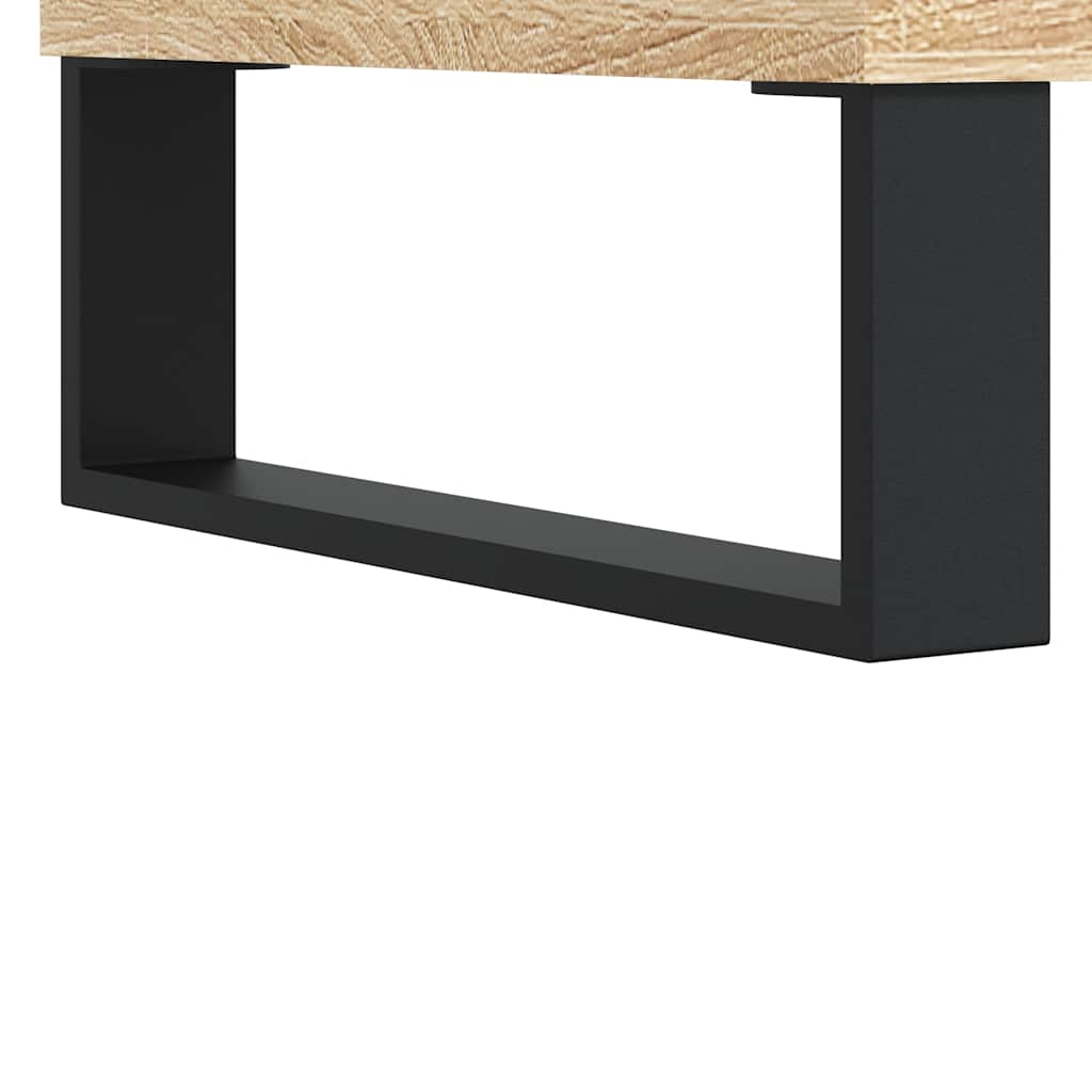 Stolić za kavu boja hrasta 90 x 44,5 x 45 cm konstruirano drvo