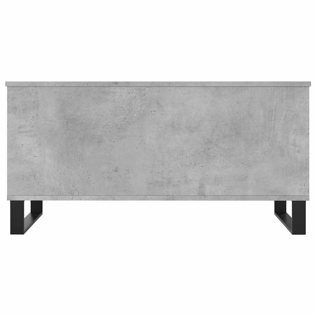 Stolić za kavu siva boja betona 90x44,5x45 cm konstruirano drvo