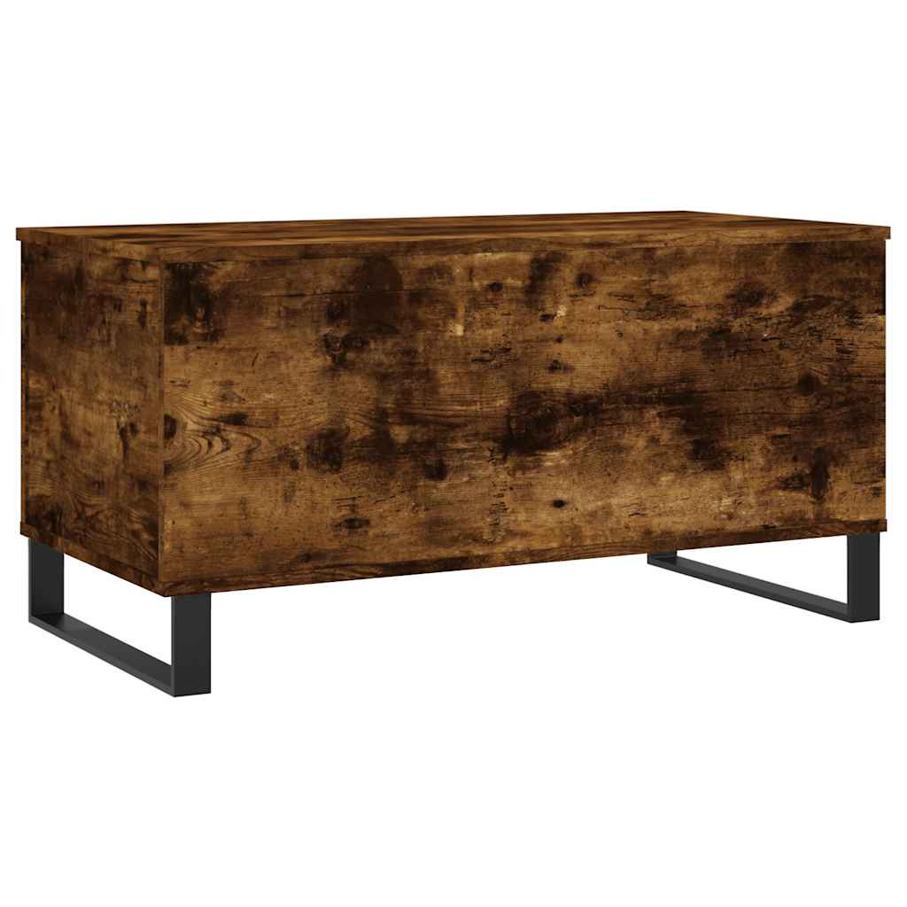 Stolić za kavu boja hrasta 90 x 44,5 x 45 cm konstruirano drvo