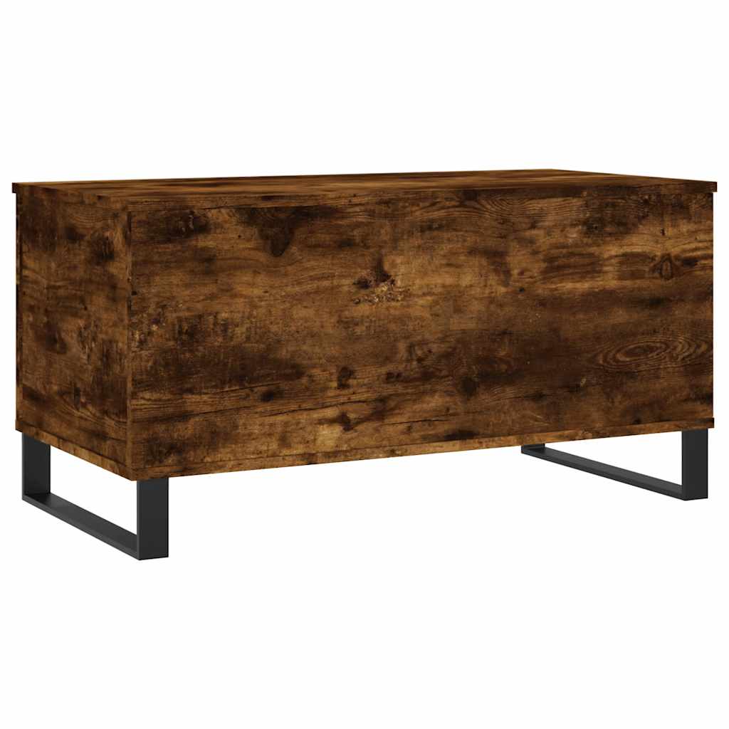 Stolić za kavu boja hrasta 90 x 44,5 x 45 cm konstruirano drvo