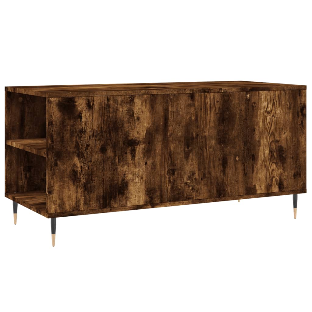 Stolić za kavu boja hrasta 102x44,5x50 cm od konstruiranog drva
