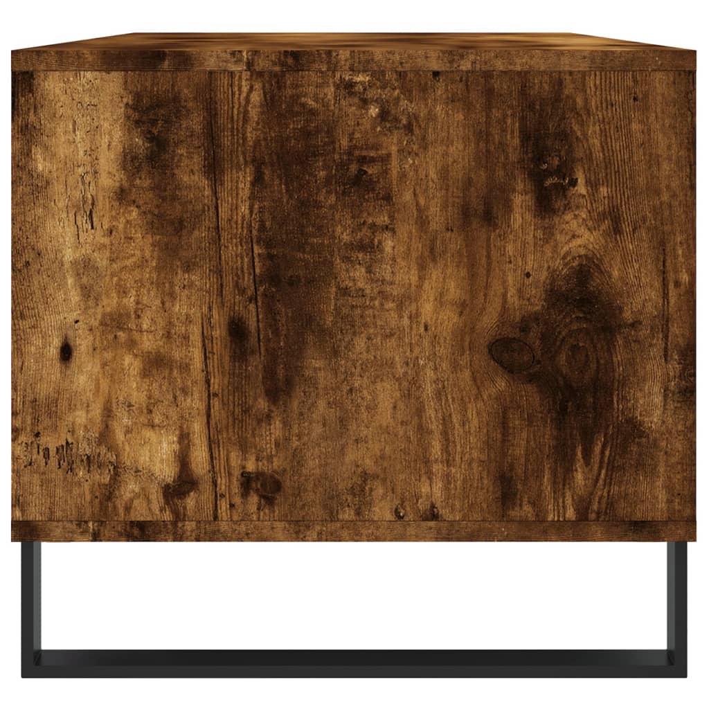 Stolić za kavu boja hrasta 90x49x45 cm konstruirano drvo