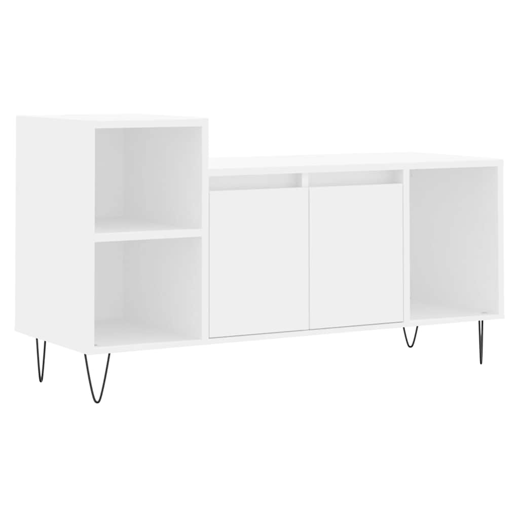 TV ormarić bijeli 100 x 35 x 55 cm od konstruiranog drva