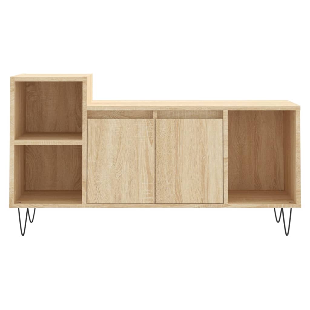 TV ormarić boja hrasta sonome 100x35x55 cm konstruirano drvo