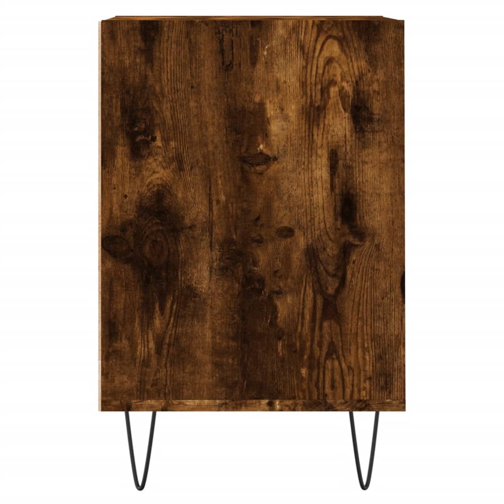 TV ormarić boja dimljenog hrasta 100x35x55 cm konstruirano drvo