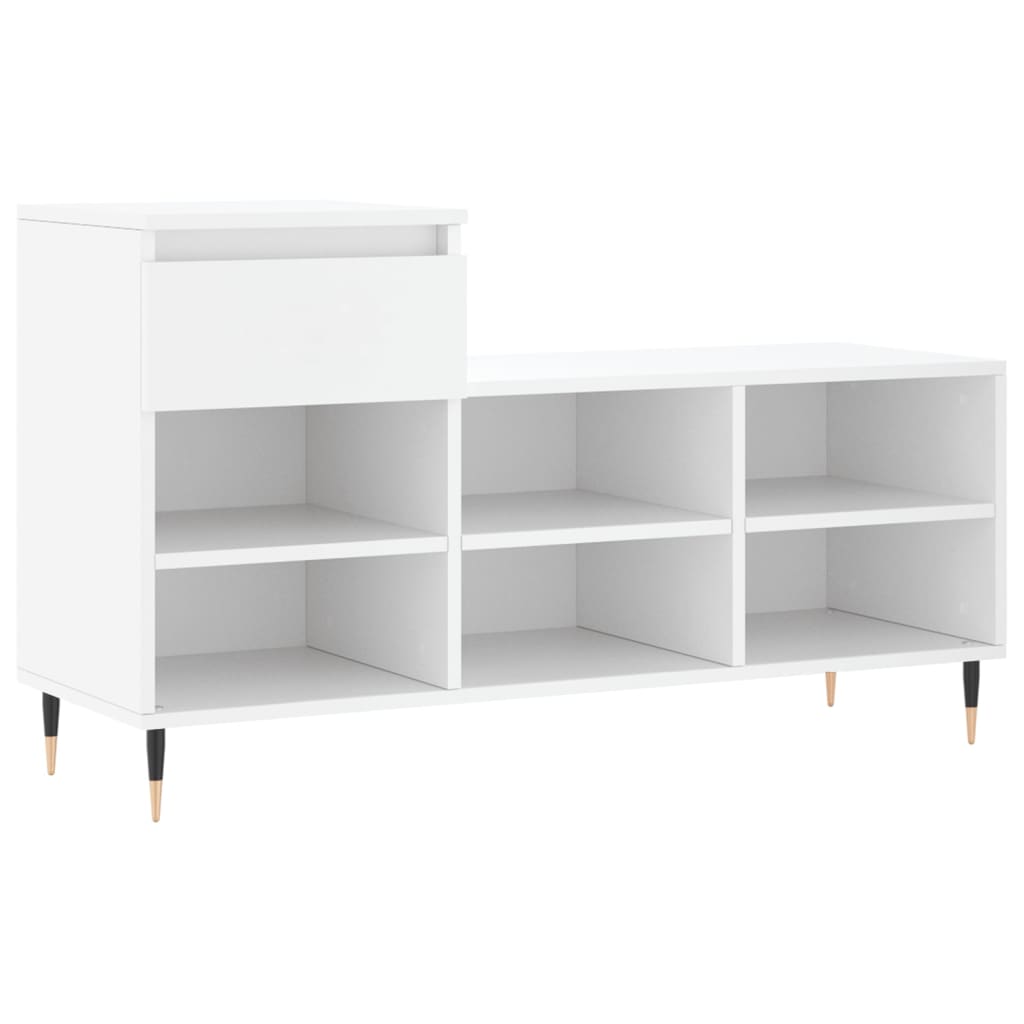 Ormarić za cipele bijeli 102 x 36 x 60 cm od konstruiranog drva