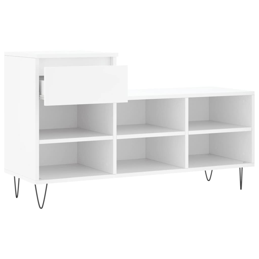 Ormarić za cipele bijeli 102 x 36 x 60 cm od konstruiranog drva