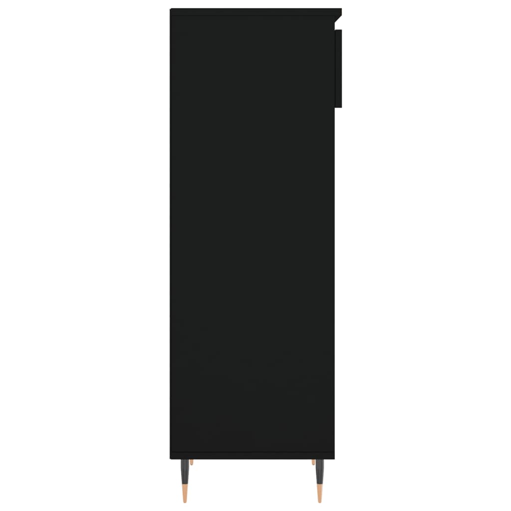Ormarić za cipele crni 40 x 36 x 105 cm od konstruiranog drva