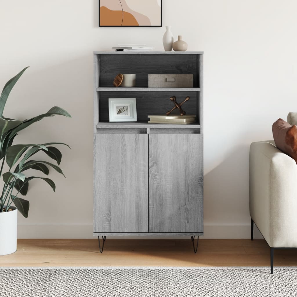 Visoka komoda 60x36x110 cm konstruiranog drva