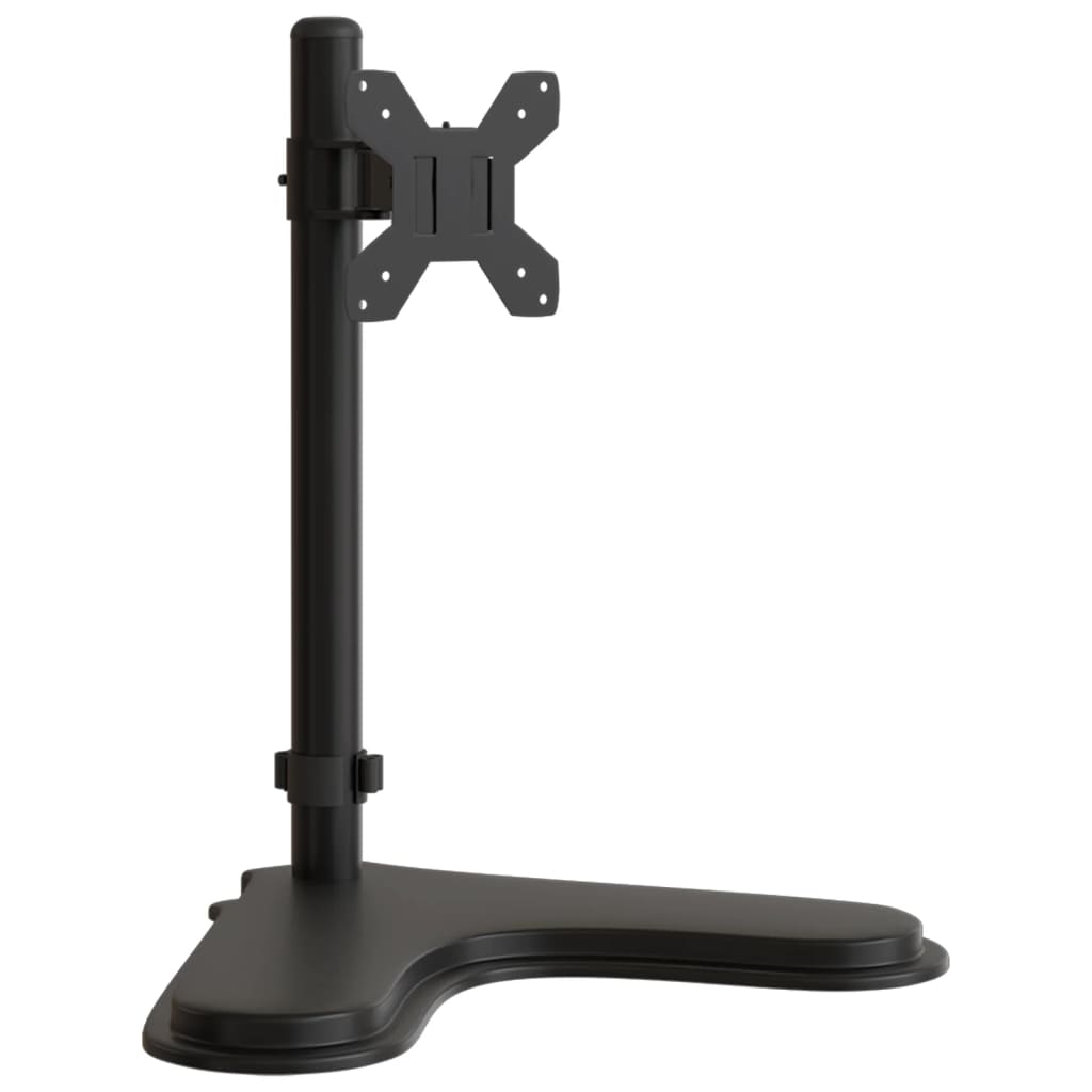 Nosač za monitor crni čelični VESA 75/100 mm