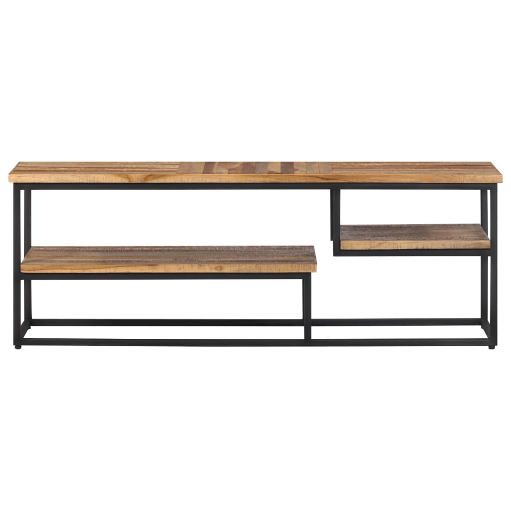 TV ormarić 110 x 30 x 39 cm od masivne obnovljene tikovine