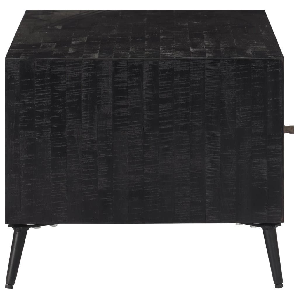 Stolić za kavu 90 x 50 x 41 cm od masivne obnovljene tikovine