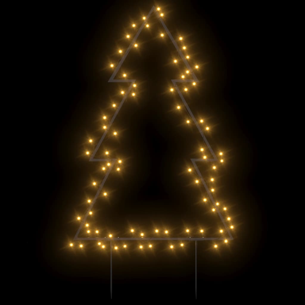 Ukrasno božićno drvce sa šiljcima 80 LED 60 cm