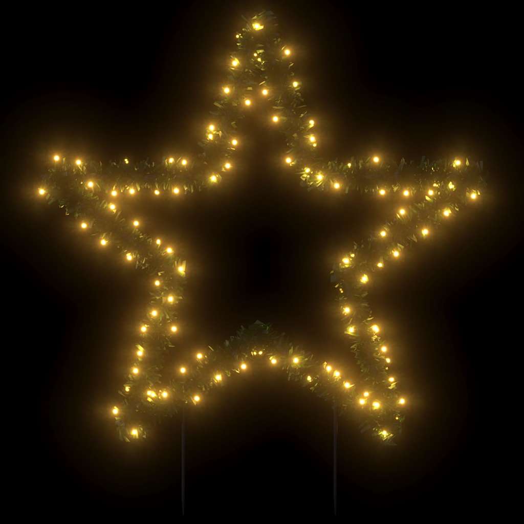 Ukrasno božićno svjetlo sa šiljcima zvijezda 115 LED 85 cm