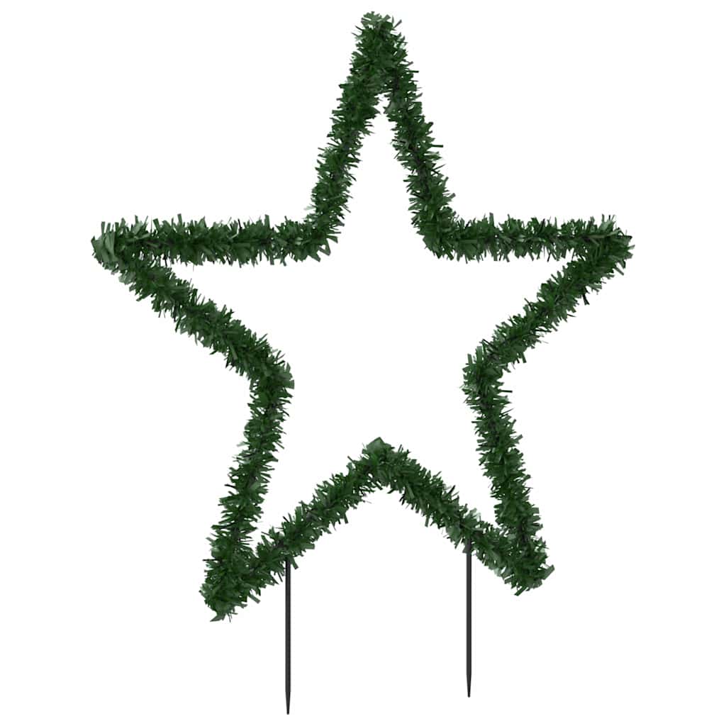 Ukrasno božićno svjetlo sa šiljcima zvijezda 80 LED 60 cm